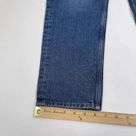 ARKET Men's Cropped Denim Blue Jeans Size 33 - Picture 8 of 10